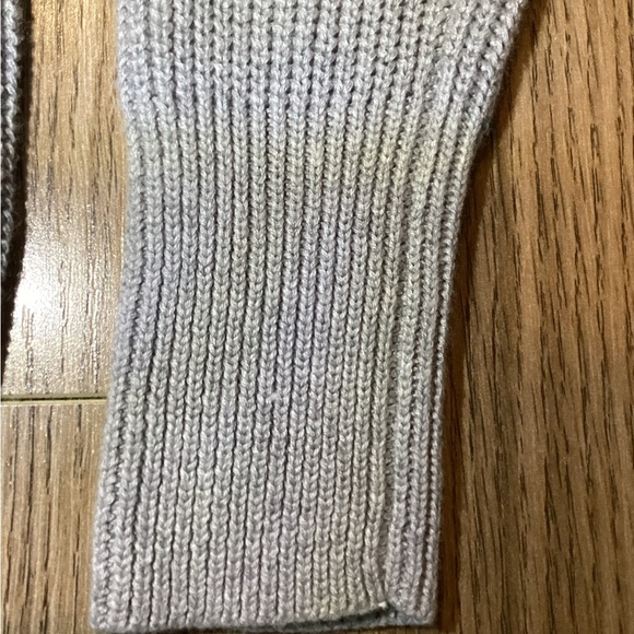 HALOGEN Grey Knit Long Sleeve Pullover Sweater – Women’s Size S – NWT - Picture 4 of 14